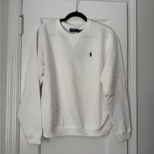 Ralph Lauren Women’s White Crewneck Sweater